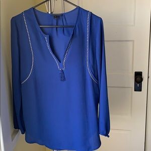 J Crew Tassel blouse